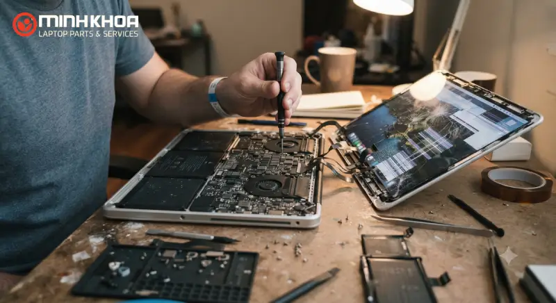 Khắc Phục Lỗi Màn Hình Macbook (2)