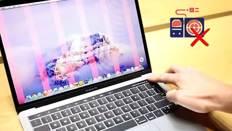 Màn Hình Macbook Bị Nhiễu (5)