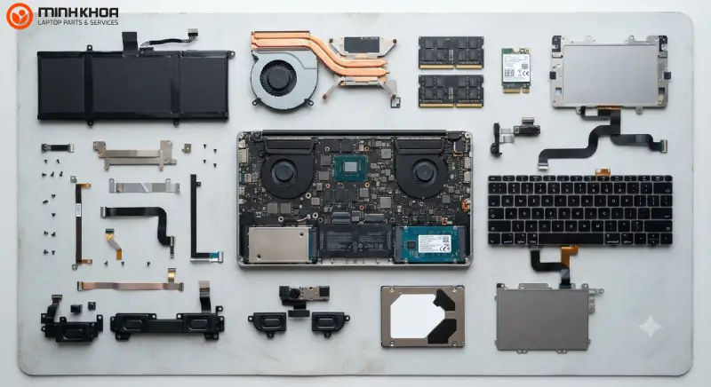 Thay Linh Kiện Laptop Tại Kho Linh Kiện Minh Khoa